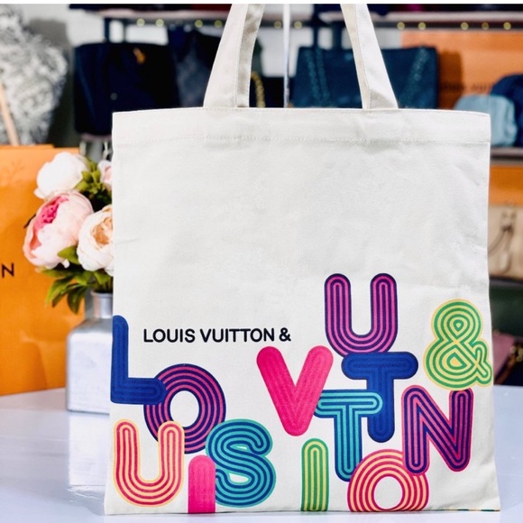 Louis Vuitton & Exhibition Exclusive Shenzhen Event Canvas Eco Tote Bag - Picture 6 of 6